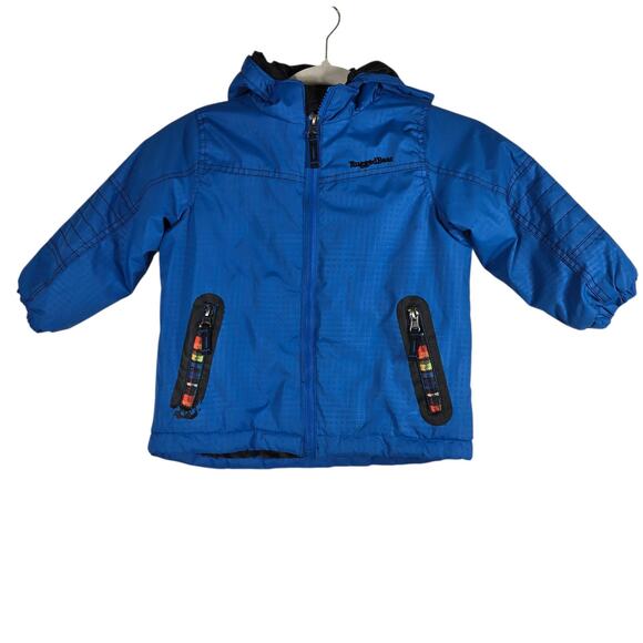 RuggedBear Other - Rugged Bear Winter Jacket 3T Blue Hooded Coat Warm Outdoor Snow Play Wear